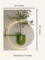 Nuvox LED Wall Decor Green
