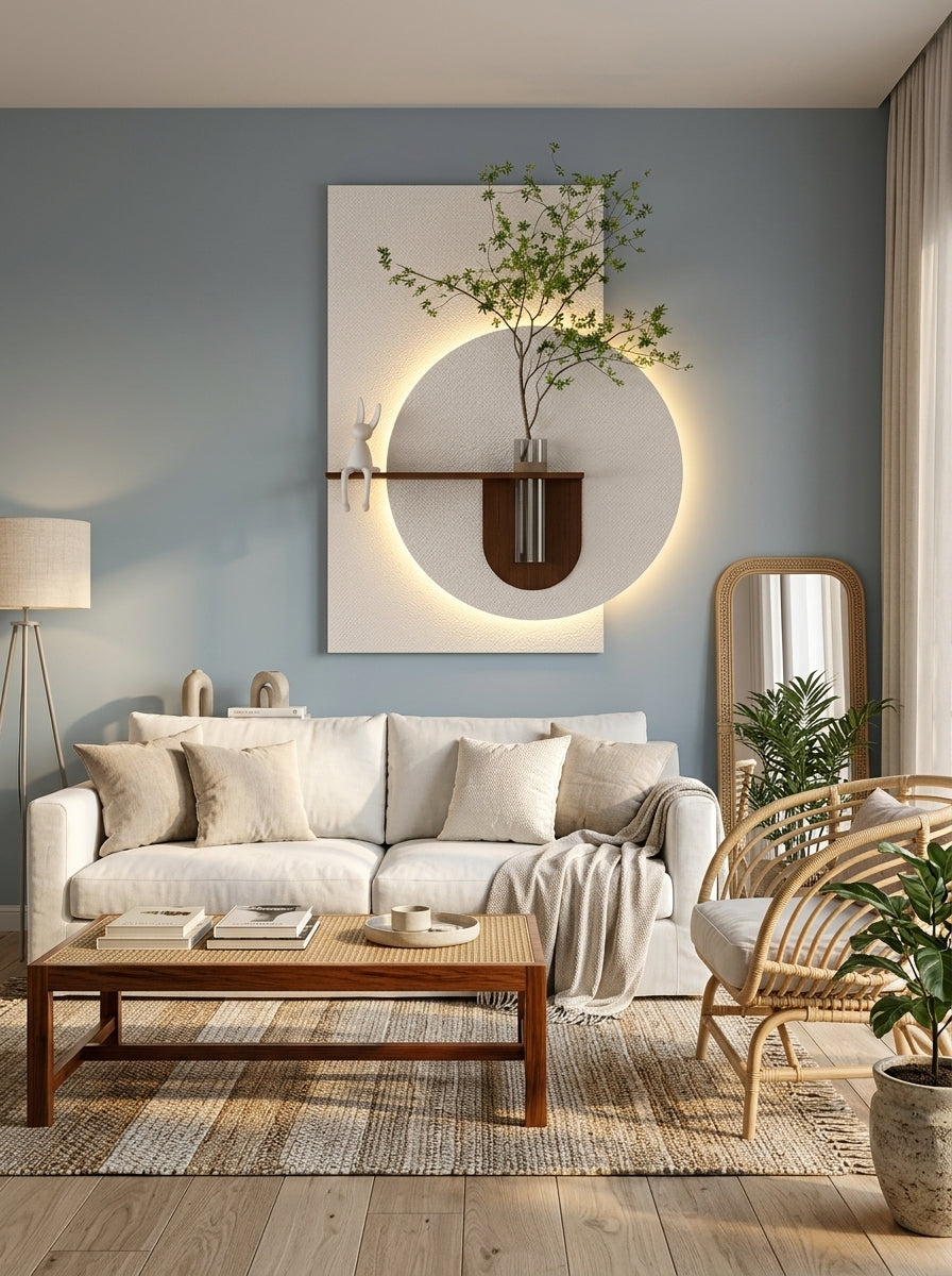 Nuvox LED Wall Decor Brown