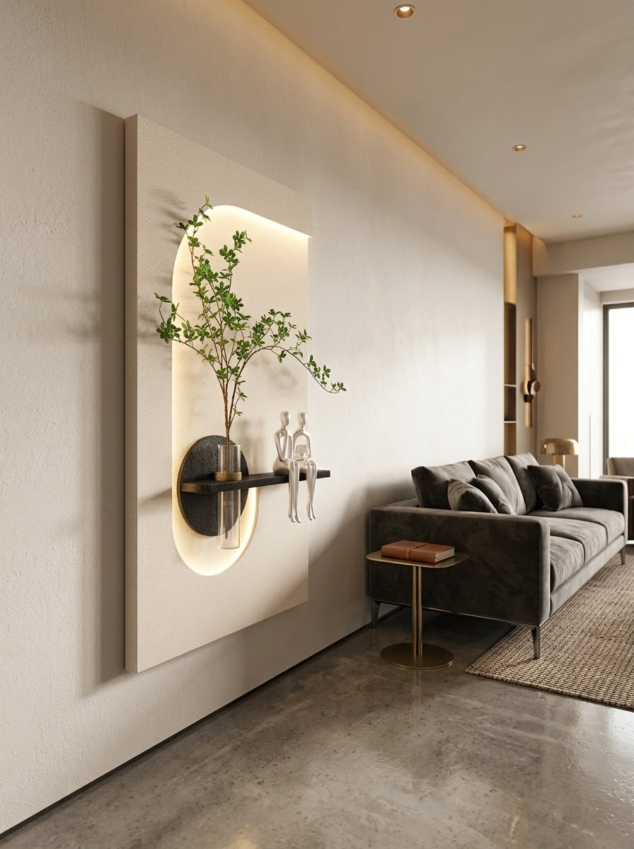 Ryvon LED Wall Decor Black