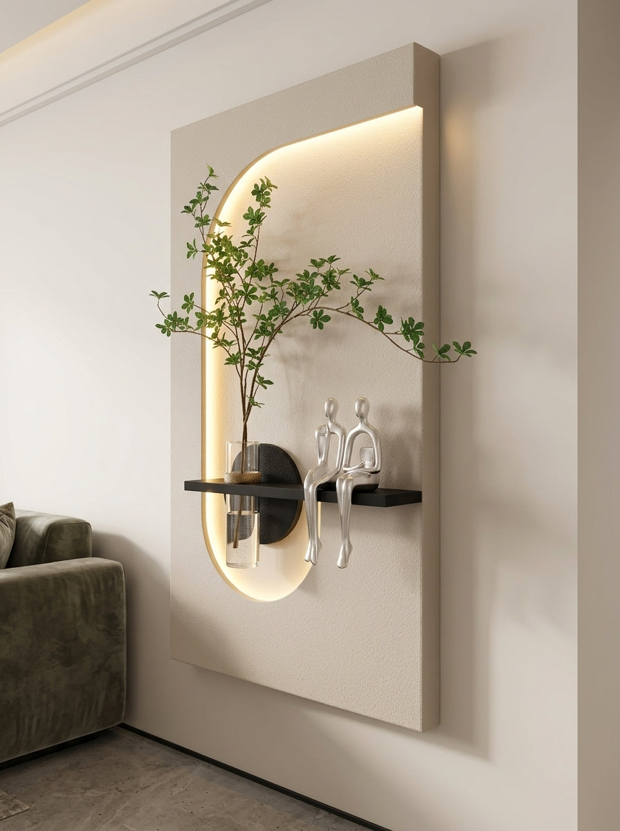 Ryvon LED Wall Decor Black