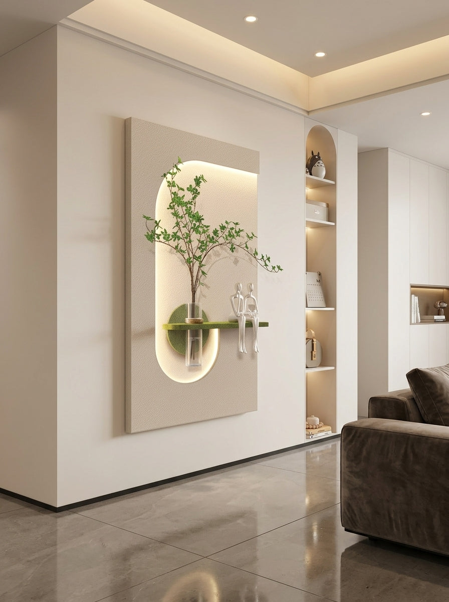 Ryvon LED Wall Decor Green