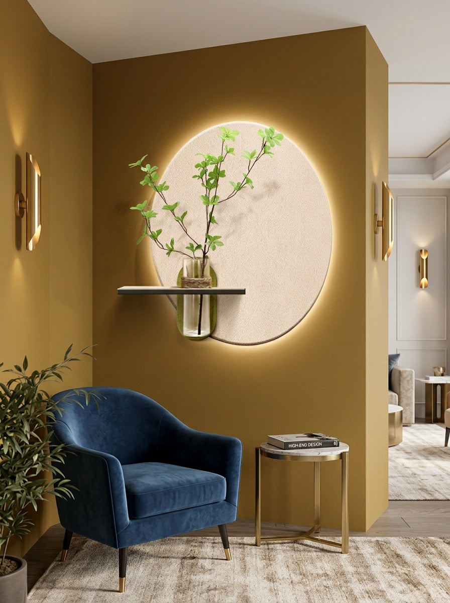 Nyrox LED Wall Decor White