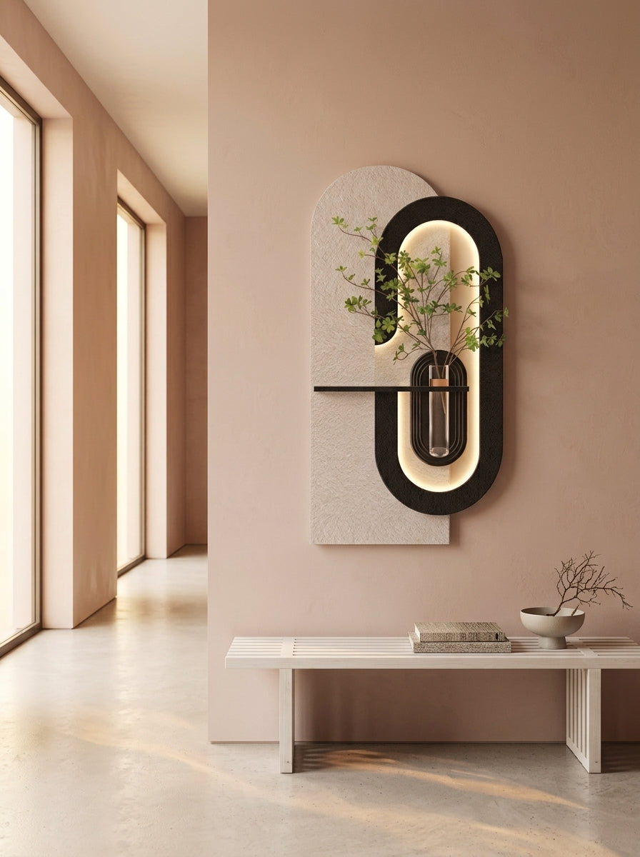 Breln LED Wall Decor Black