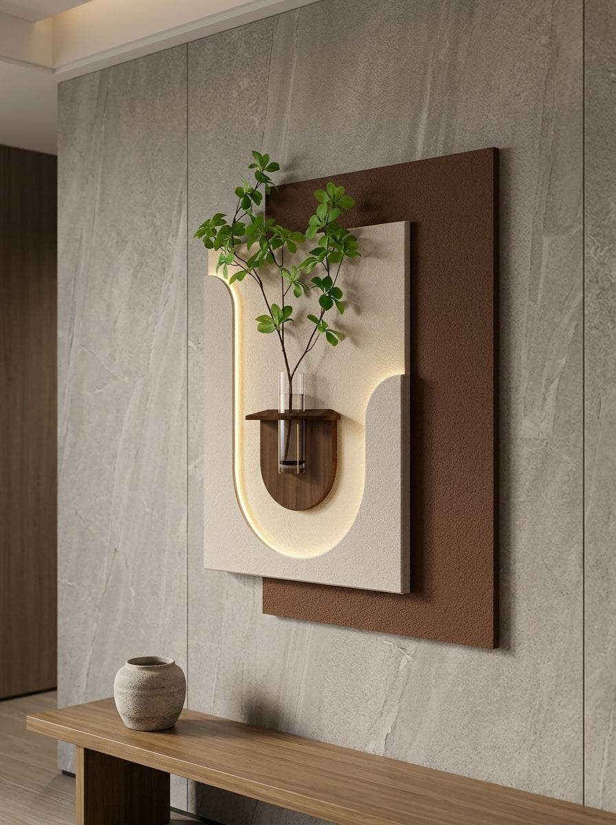 Clyvex LED Wall Decor Brown