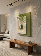 Clyvex LED Wall Decor Green