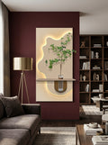 Glynx LED Wall Decor Brown