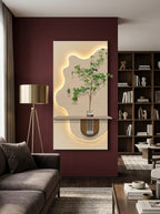 Glynx LED Wall Decor Brown