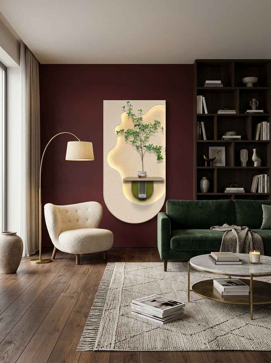 Glynx LED Wall Decor Green