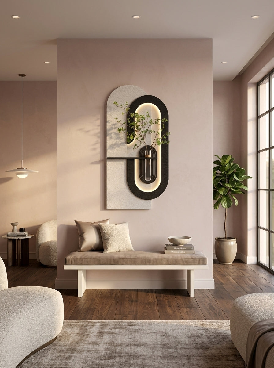 Breln LED Wall Decor Black