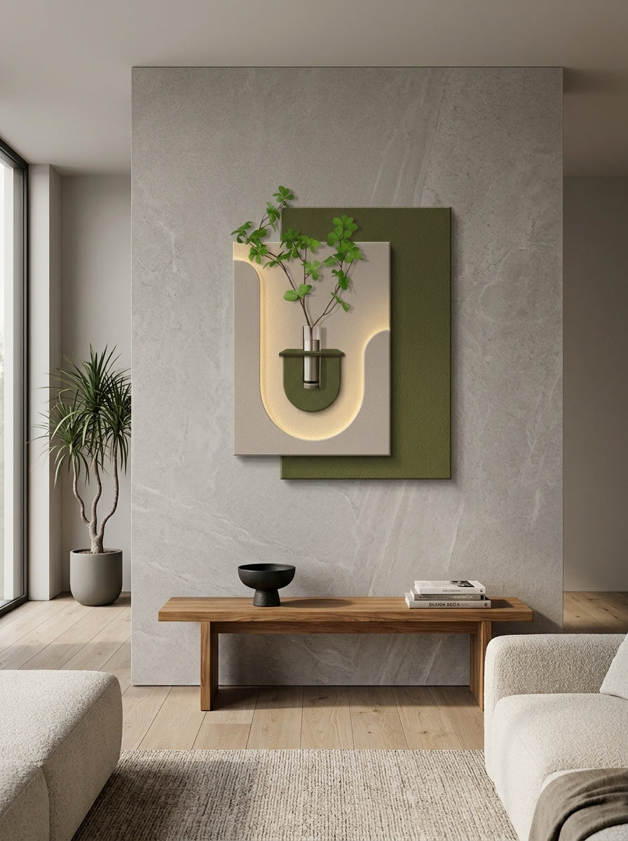 Clyvex LED Wall Decor Green
