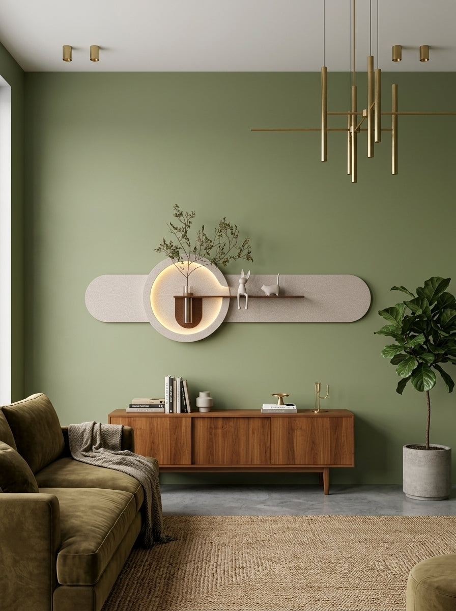 Drynn LED Wall Decor Green