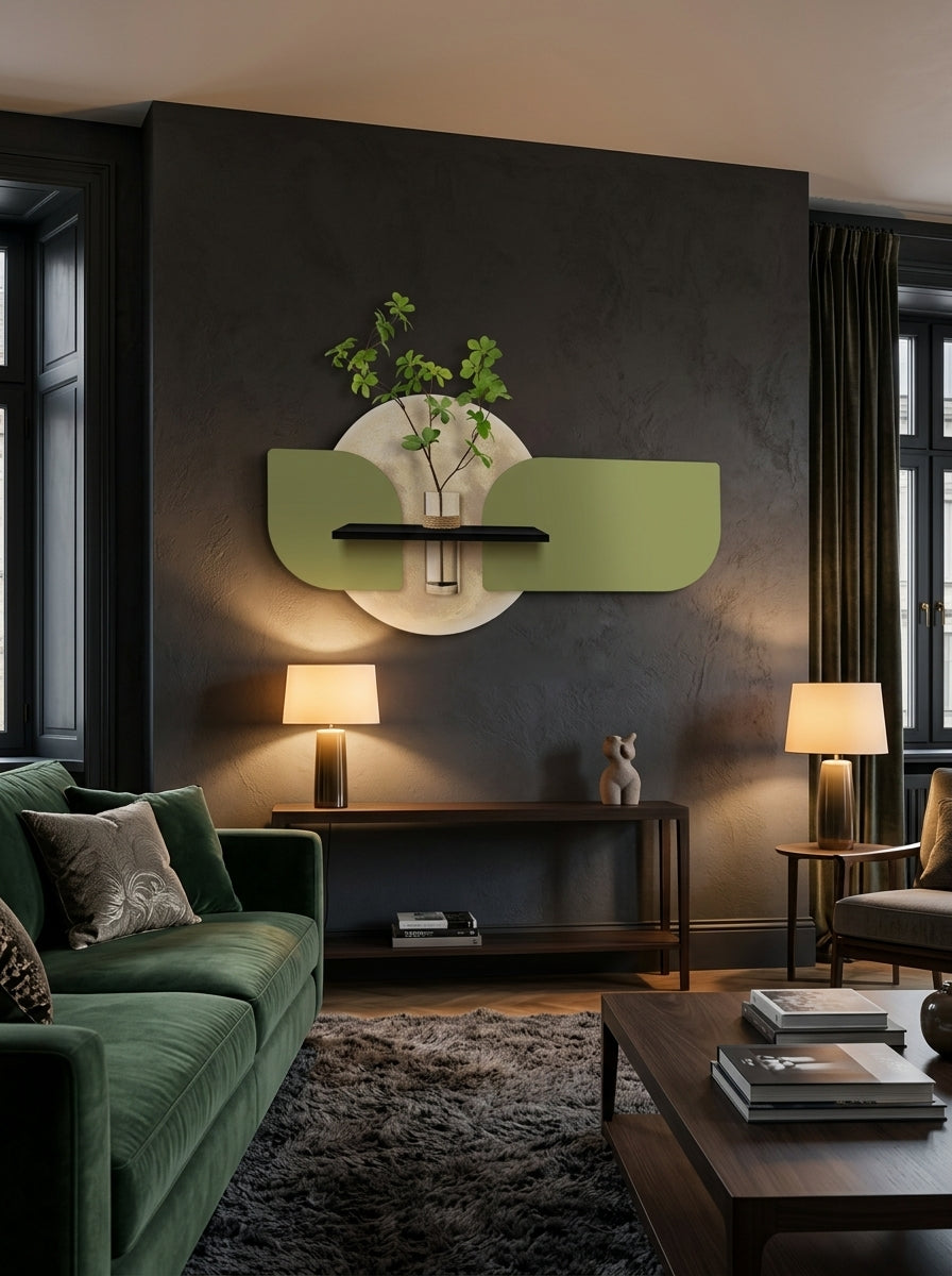 Prevon LED Wall Decor Green