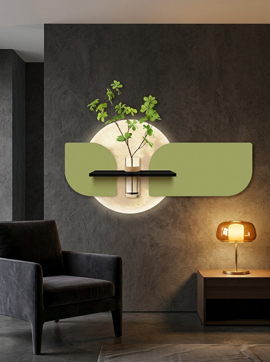 Prevon LED Wall Decor Green