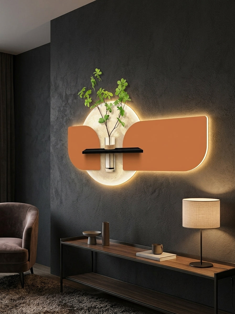 Prevon LED Wall Decor Orange