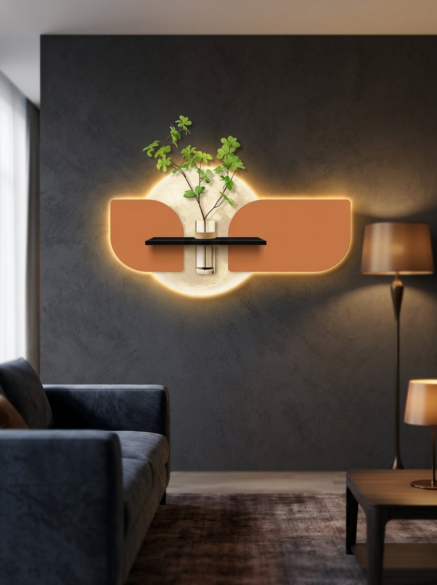 Prevon LED Wall Decor Orange