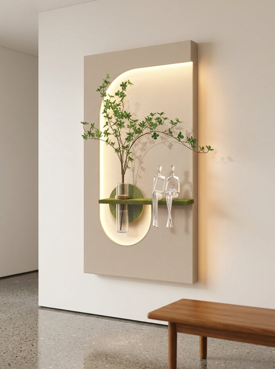 Ryvon LED Wall Decor Green