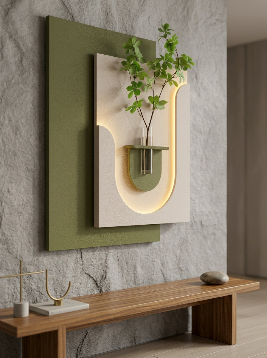 Clyvex LED Wall Decor Green