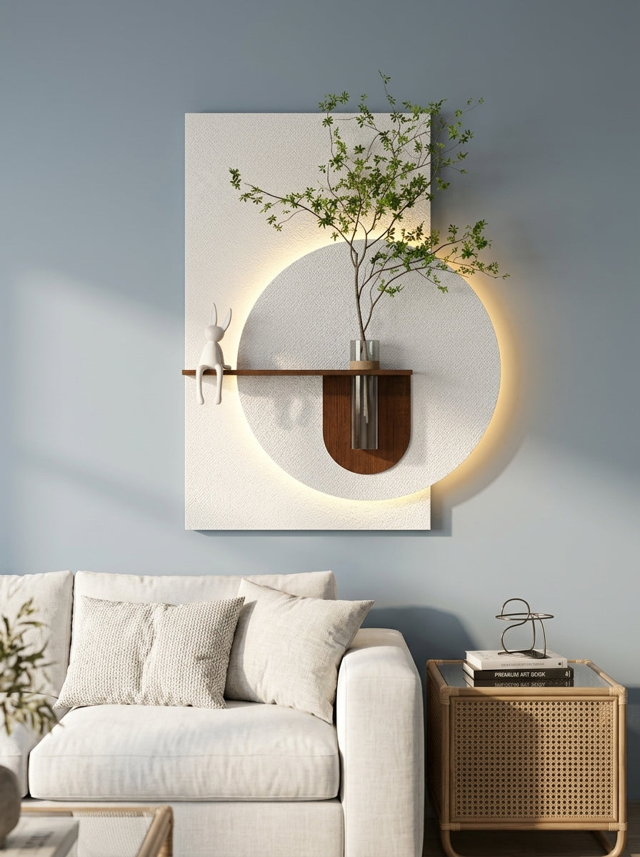 Nuvox LED Wall Decor Brown