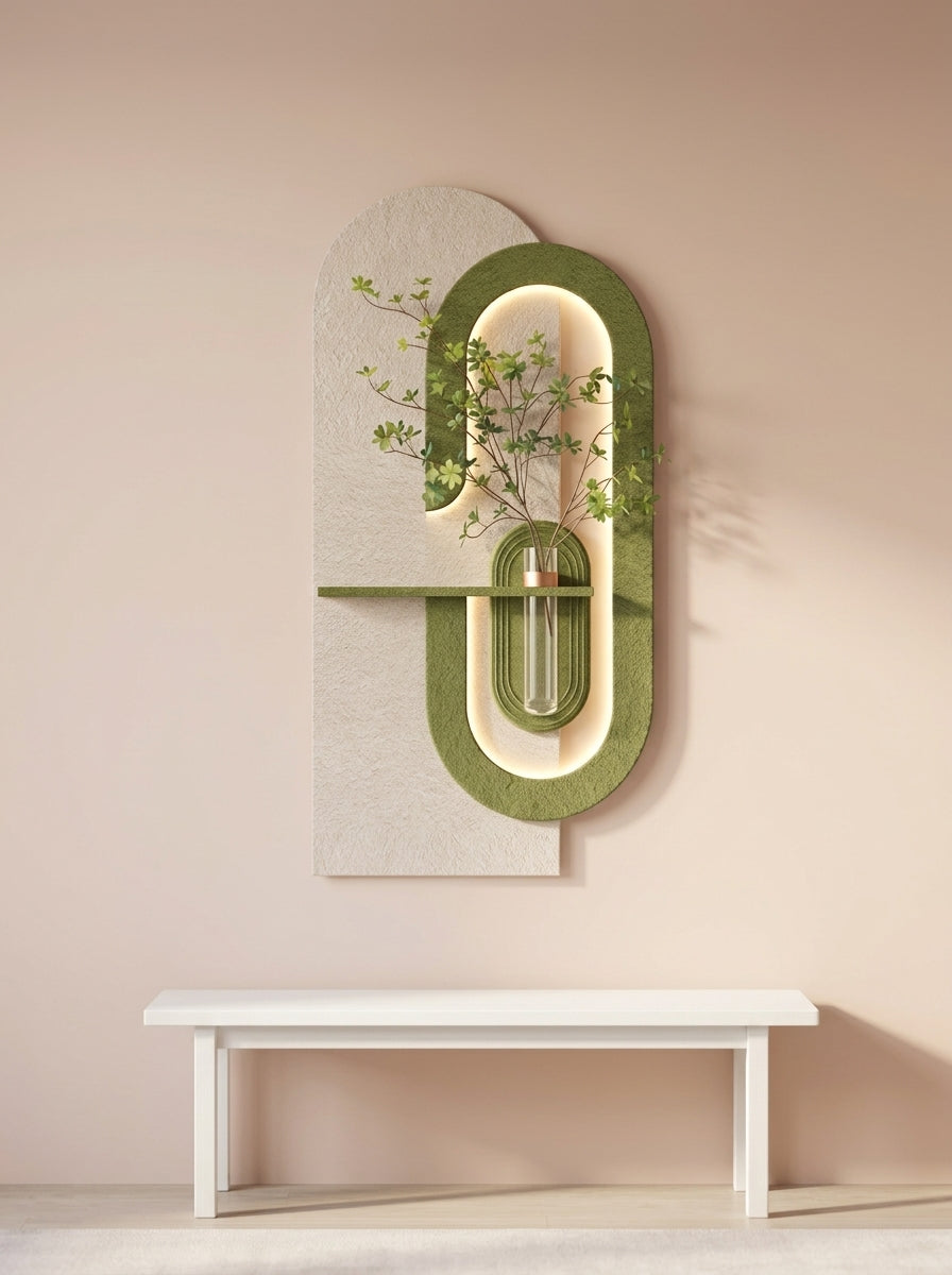Breln LED Wall Decor Green