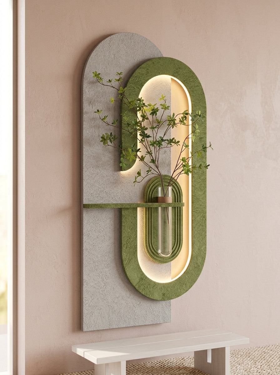 Breln LED Wall Decor Green