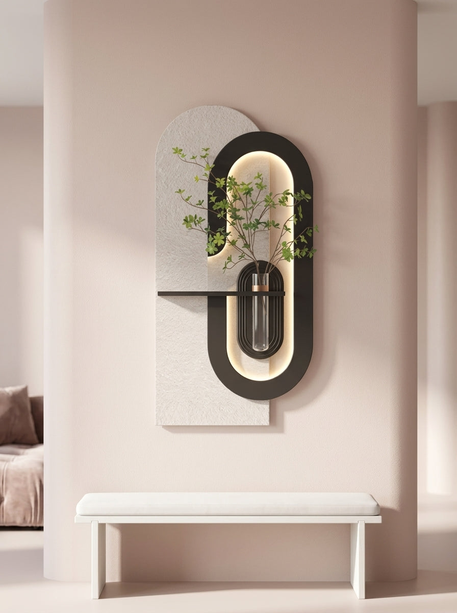 Breln LED Wall Decor Black
