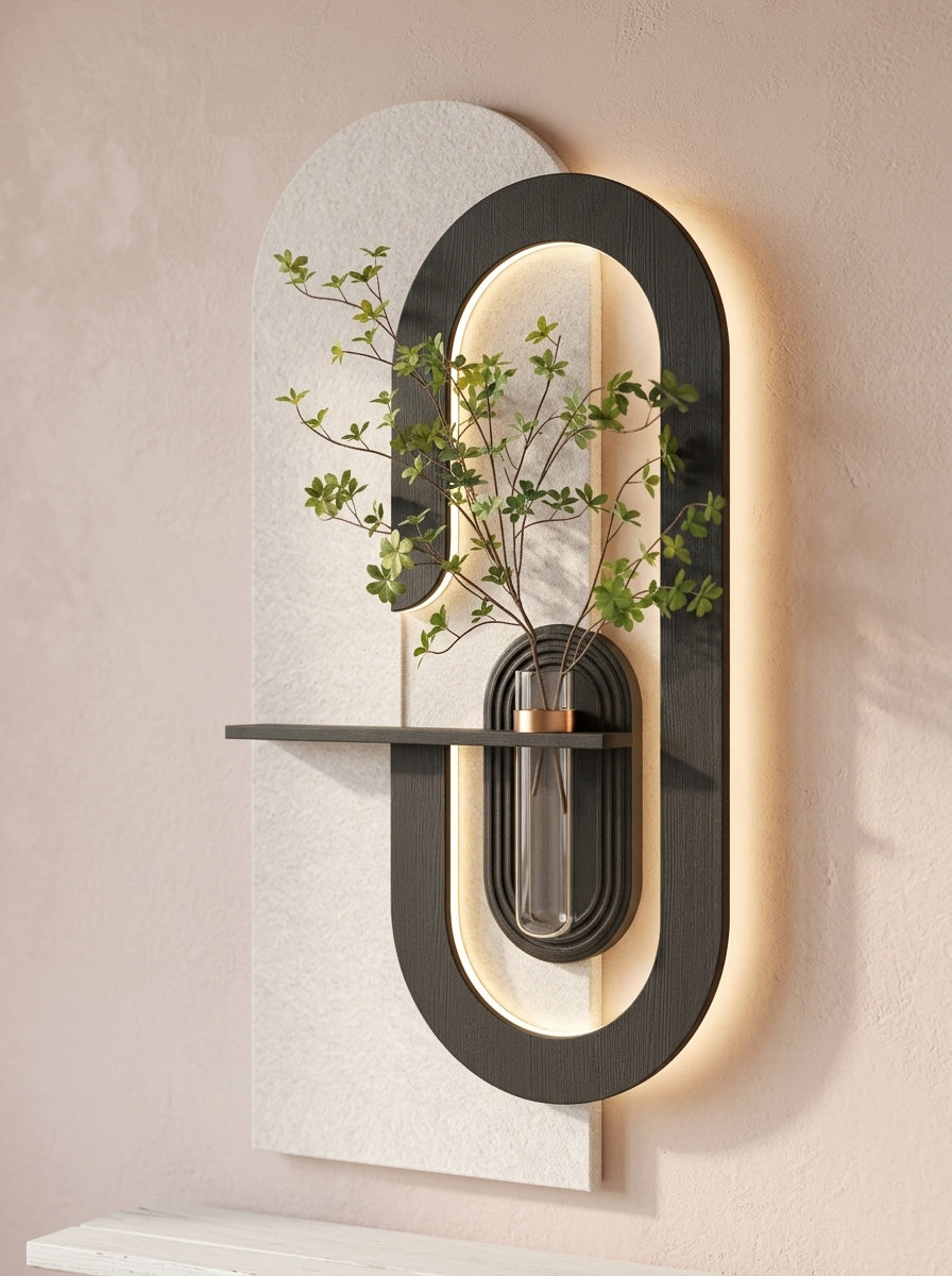 Breln LED Wall Decor Black