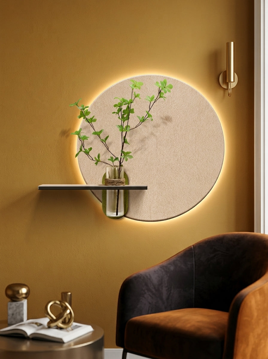 Nyrox LED Wall Decor White
