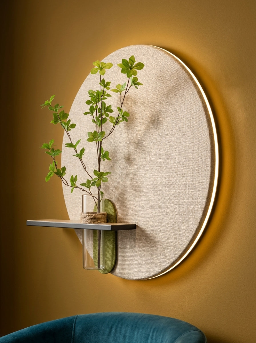 Nyrox LED Wall Decor White