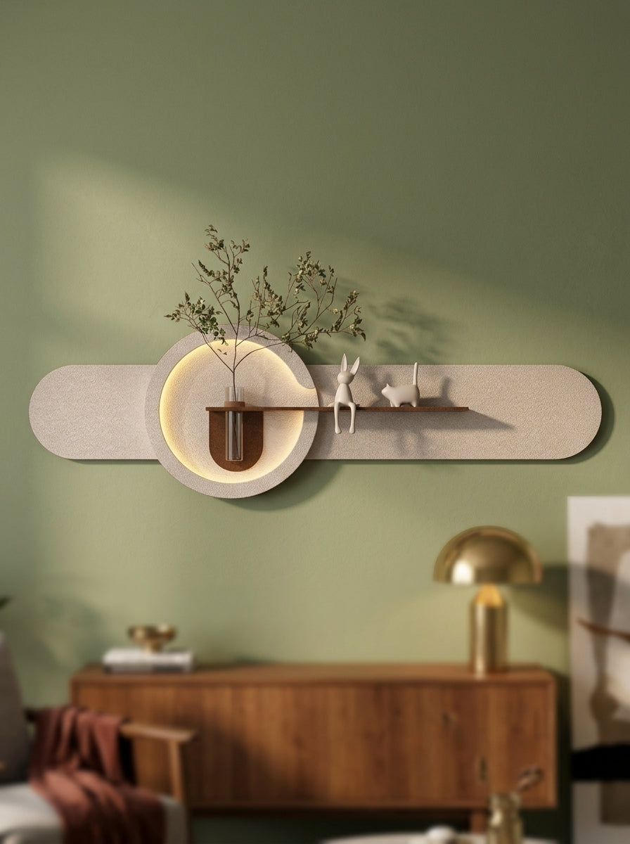 Drynn LED Wall Decor Brown