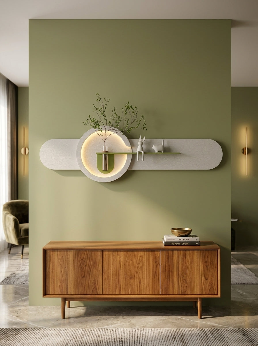 Drynn LED Wall Decor Green