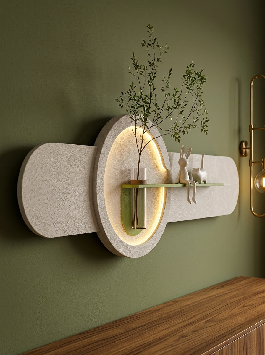 Drynn LED Wall Decor Green